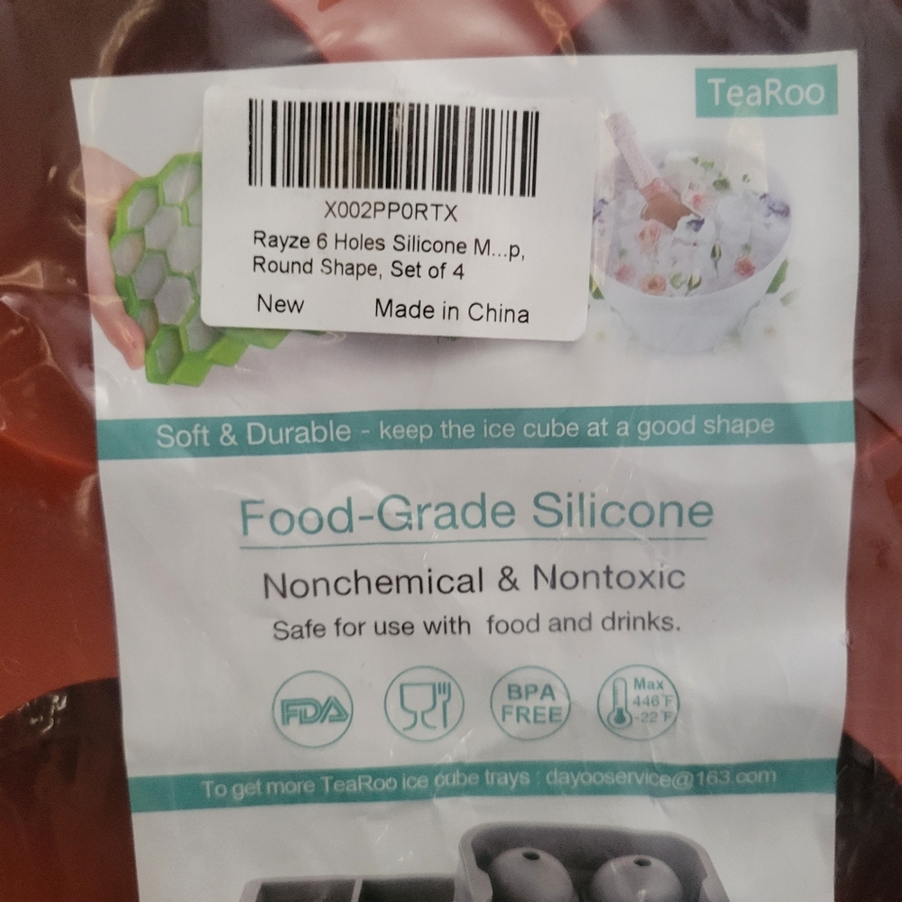 Silicone sphere molds